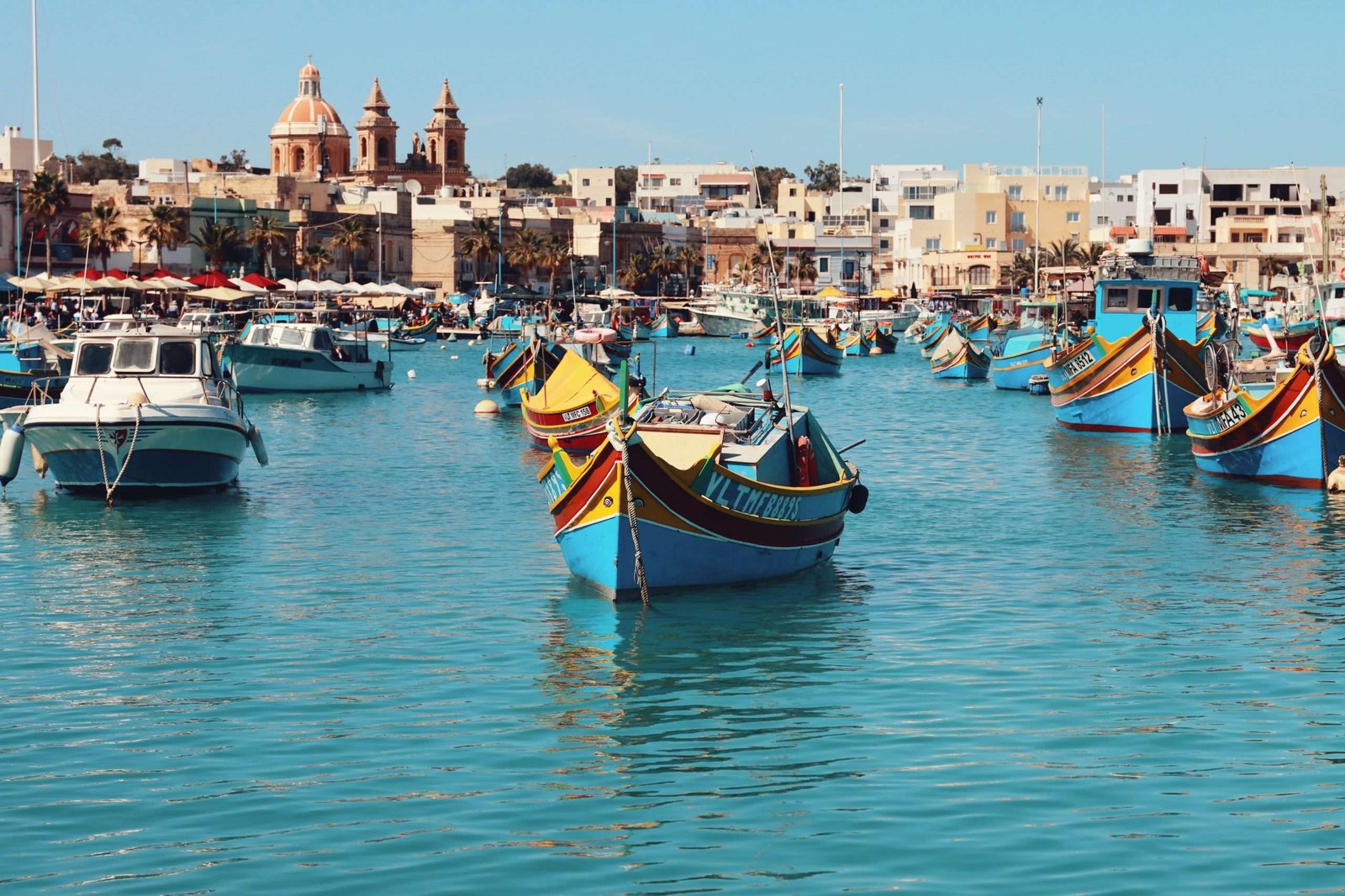 malta harbour boats
